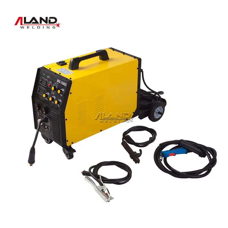 MIG250S3 Inverter MIG MMA Welder Gas Gasless Flux Cored 5kg 15kg Spool AC DC