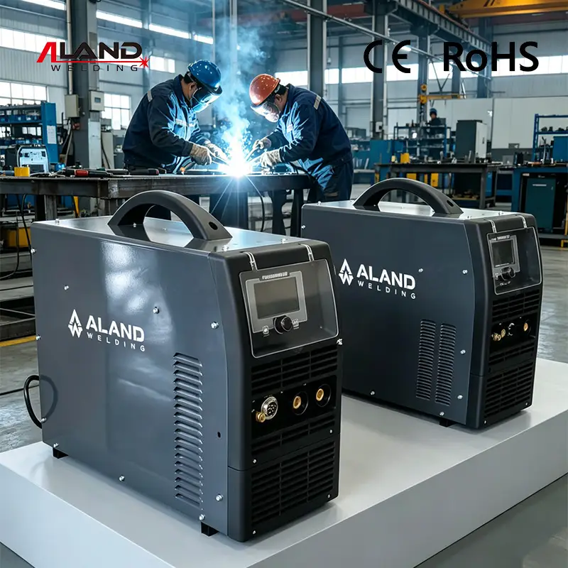 500A Digital Pulse MIG Welder IGBT Inverter Multi Process MMA 3 Phase 400V Welding Machine