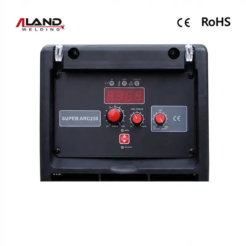 250A DC MMA Welder IGBT Inverter Stick Welding Machine Dual Voltage Industrial Portable