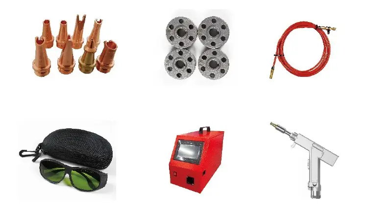 1500W Handheld Laser Welding Machine 4 In 1 Laser Welder Cutting Cleaning Derusting
