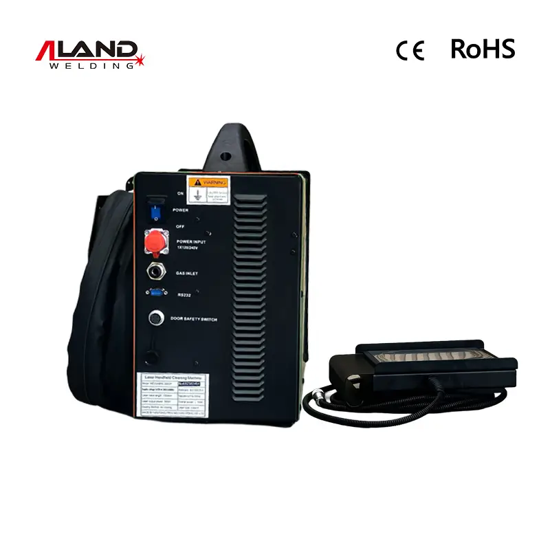 1500W Handheld Semi-Auto Fiber Laser Pulse Cleaning Machine For Metal Rust Removal