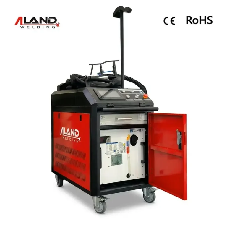 3000W Industrial Fiber Laser Cleaner Handheld Laser Cleaning Machine For Metal Rust Paint Removal