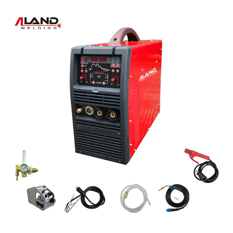 IGBT Inverter 500A Pulse MIG MAG MMA Welder With 4 Roller Wire Feeder