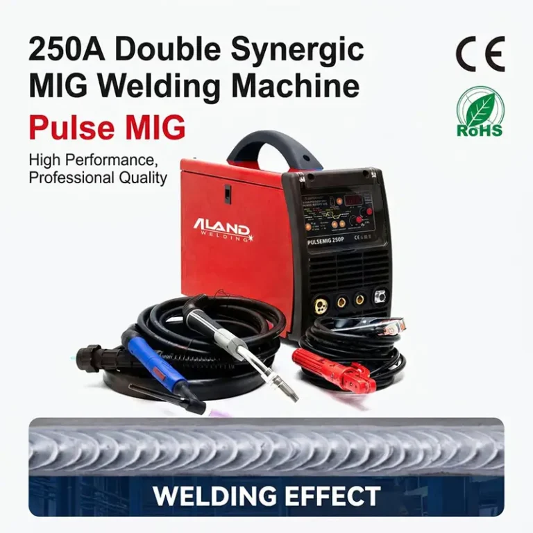 250A Synergic MIG Welder Pulse TIG MMA Inverter Welding Machine For Stainless Steel