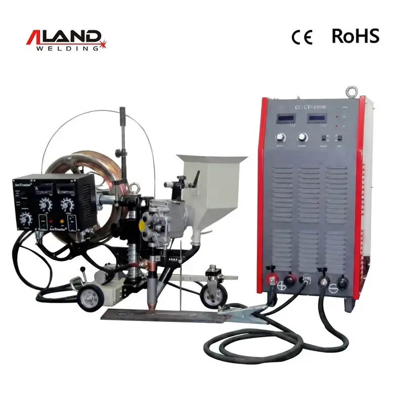 Automatic Submerged Arc Welding Machine IGBT Inverter SAW MMA Gouging Welder With Welding Tractor