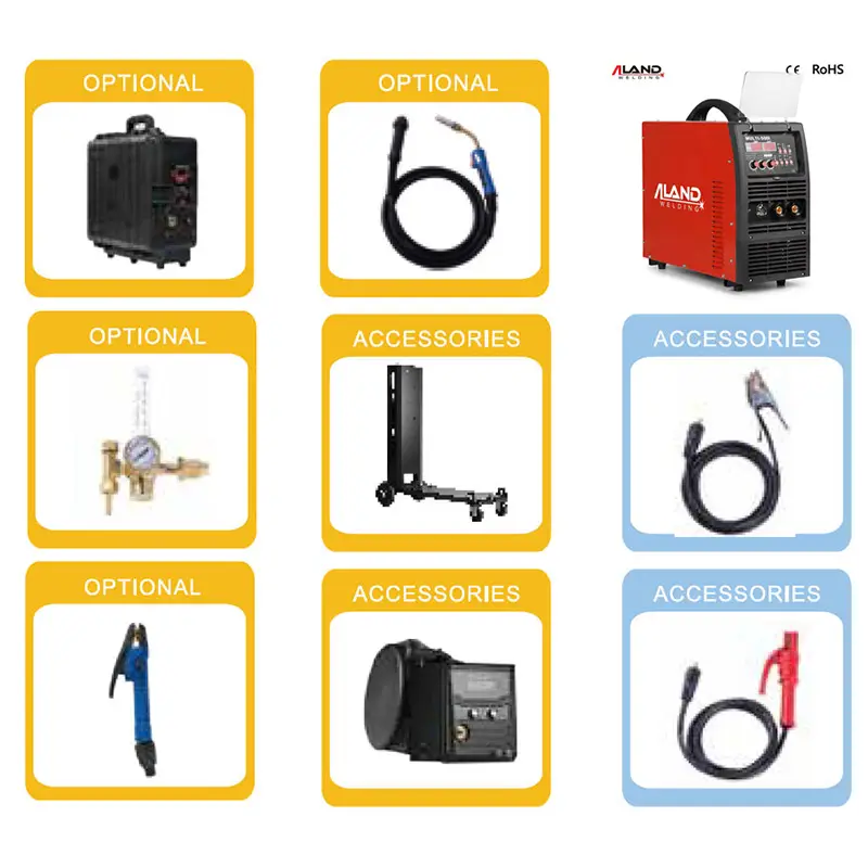 400A IGBT Inverter MIG MAG MMA CO2 Welding Machine With Voltage Sensing Wire Feeder