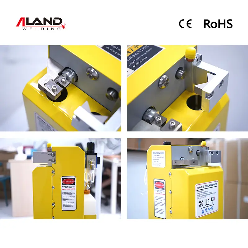 CRS-Q Economy Two Station Robotic Torch Cleaner For MIG Welding Robots