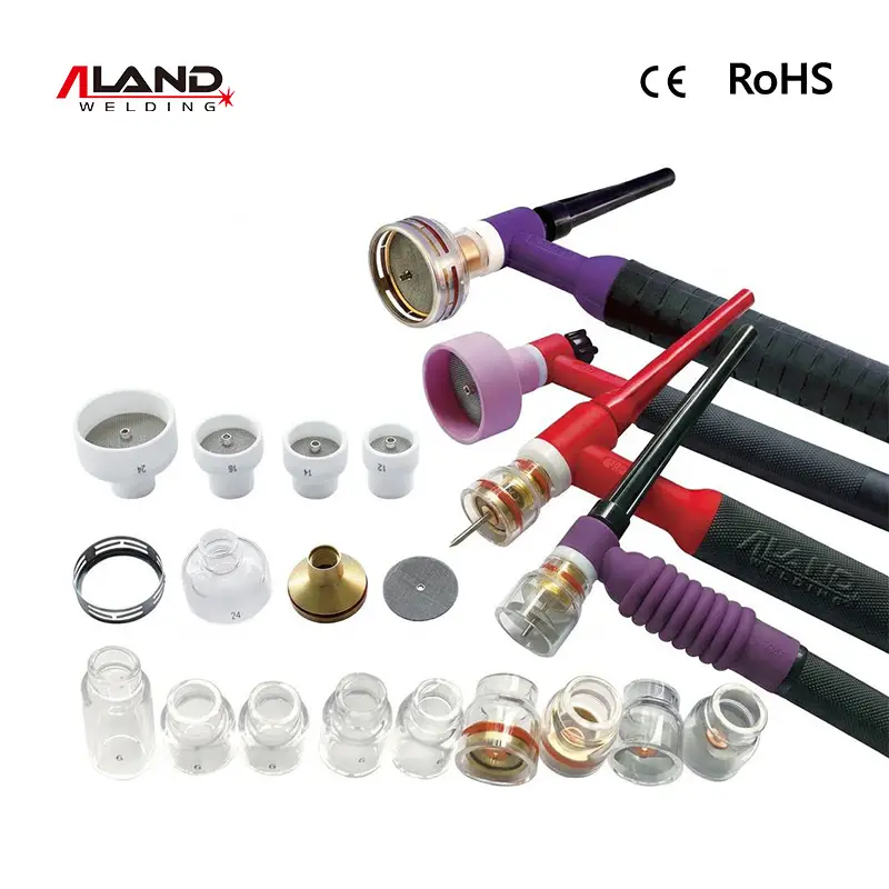 TIG CUP SET Gas Lens Shielding Cups For Welding Torch Accessories